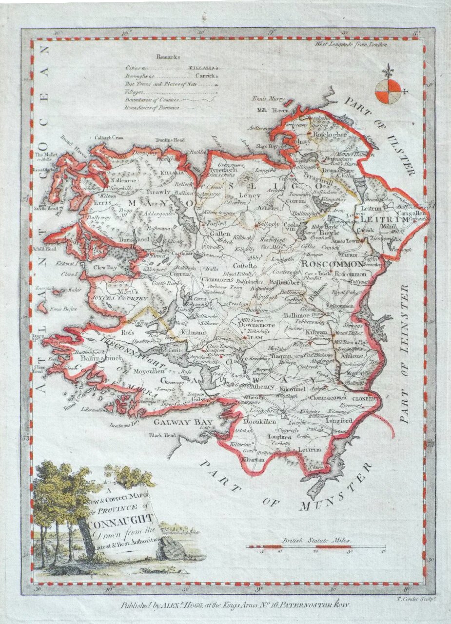 Map of Connaught